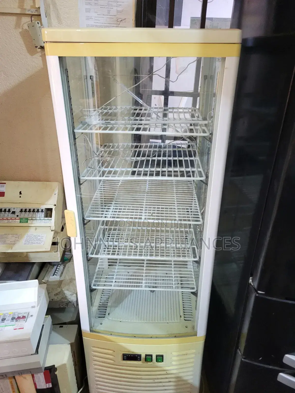 Multi Function Electric Drink Display Chiller 6layers
