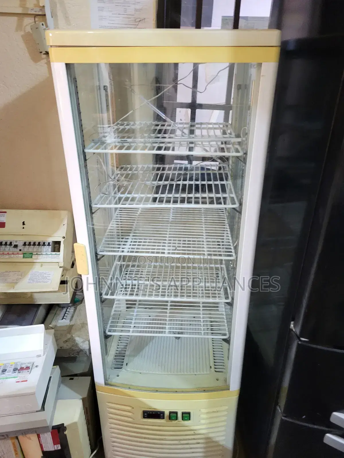 Multi Function Electric Drink Display Chiller 6layers