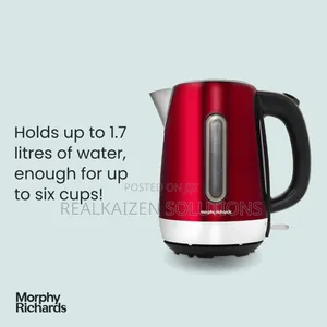 Uk Morphy Richards 1.7l Equip Rapid Boil Kettle