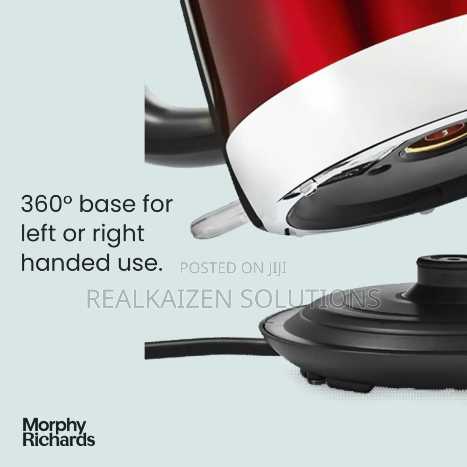 Uk Morphy Richards 1.7l Equip Rapid Boil Kettle