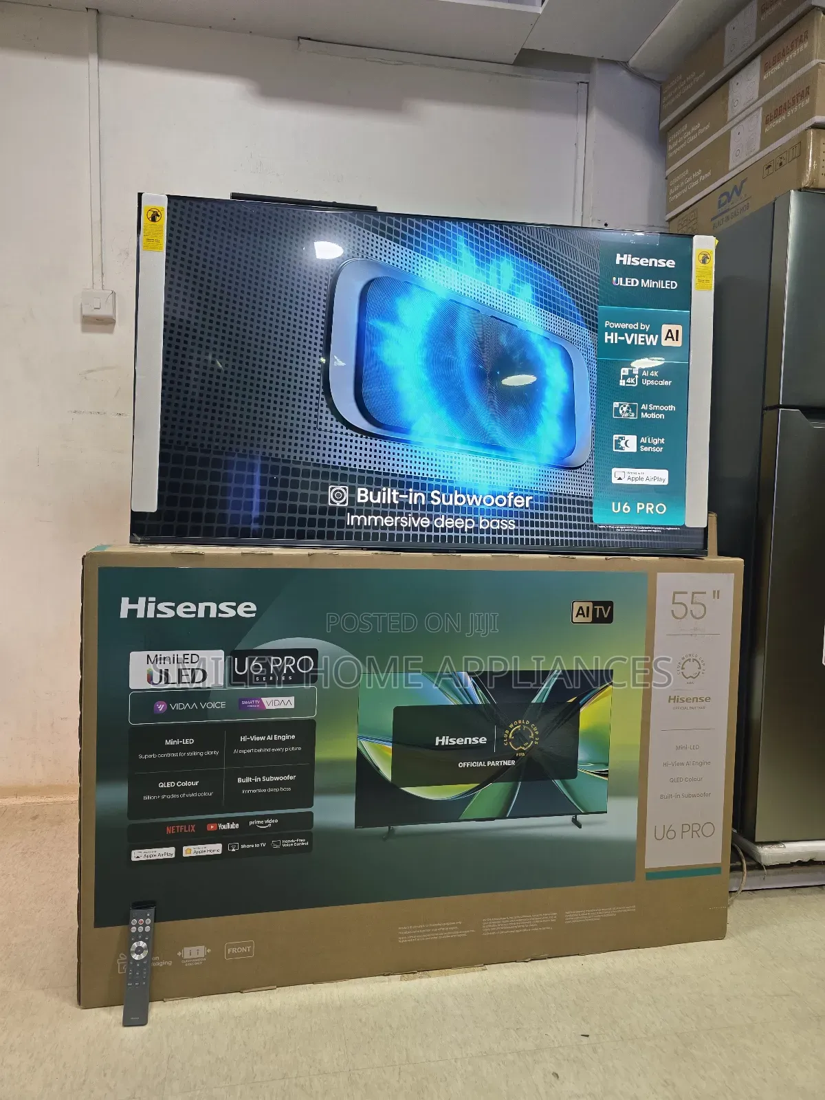 Hisense Miniled Uled- 55inches Quantum Dot Display Vidda Smart Tv