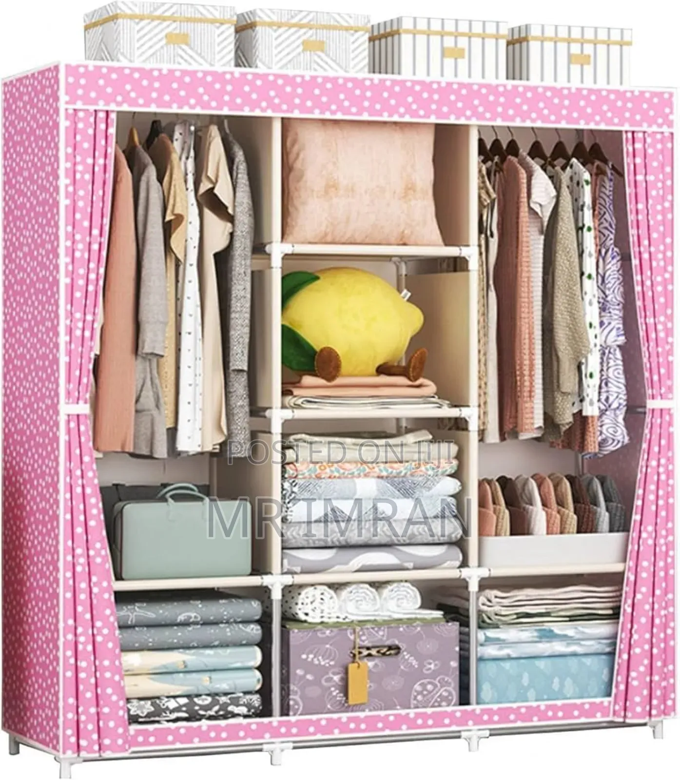 71" High Quality And Guaranteed Storage Wardrobe