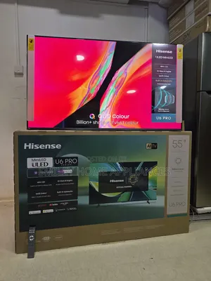 U6pro Series Hisense Miniled4k Quantum Dot Color Display Vida Smart Tv
