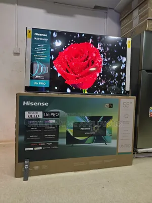 Hisense 55inches Uled4k U6pro Series Miniled Vida Tv With Dolby Atmos
