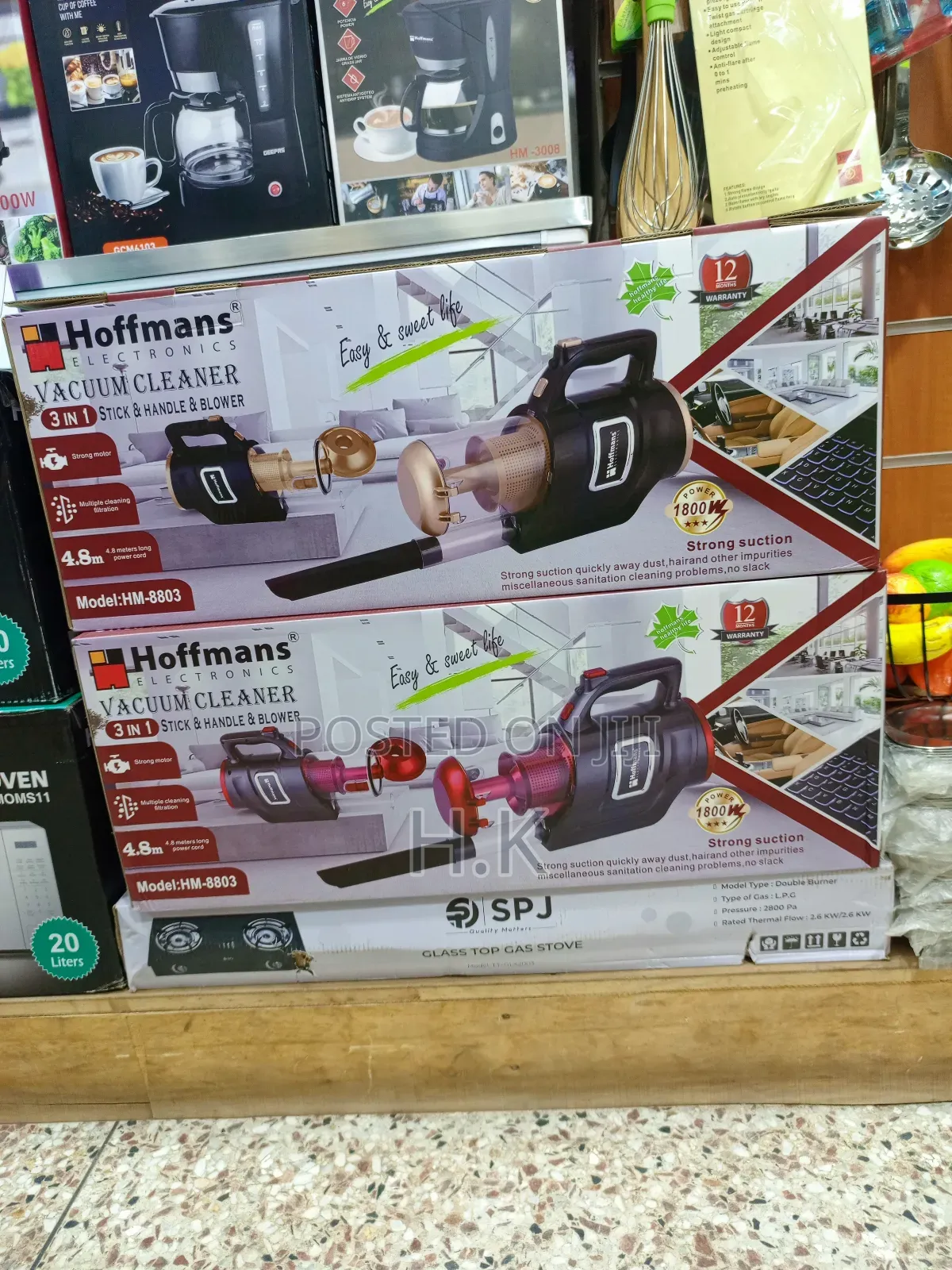 Hoffmans Electronics 3-in-1 Vacuum Cleaner.