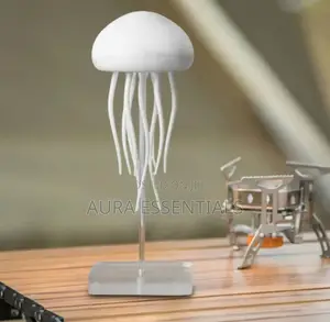 Led Portable Rgb Gradient Jellyfish Bedside Lamp