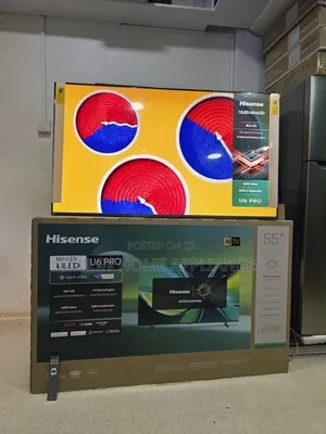 Brand New U6-Pro Series Hisense Mini-Uled4k 55inches Vidaa Smart Ai Tv