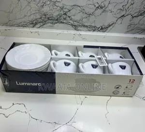 Tea Set Luminarc Diwali 12 Pieces(6 Cups +6 Saucers) 6 Persons