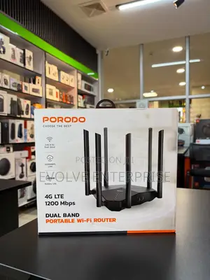 Porodo Dual Band Portable Wi-Fi Router