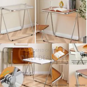Portable Stackable Folding Tv Acrylic Serving Tray Tables