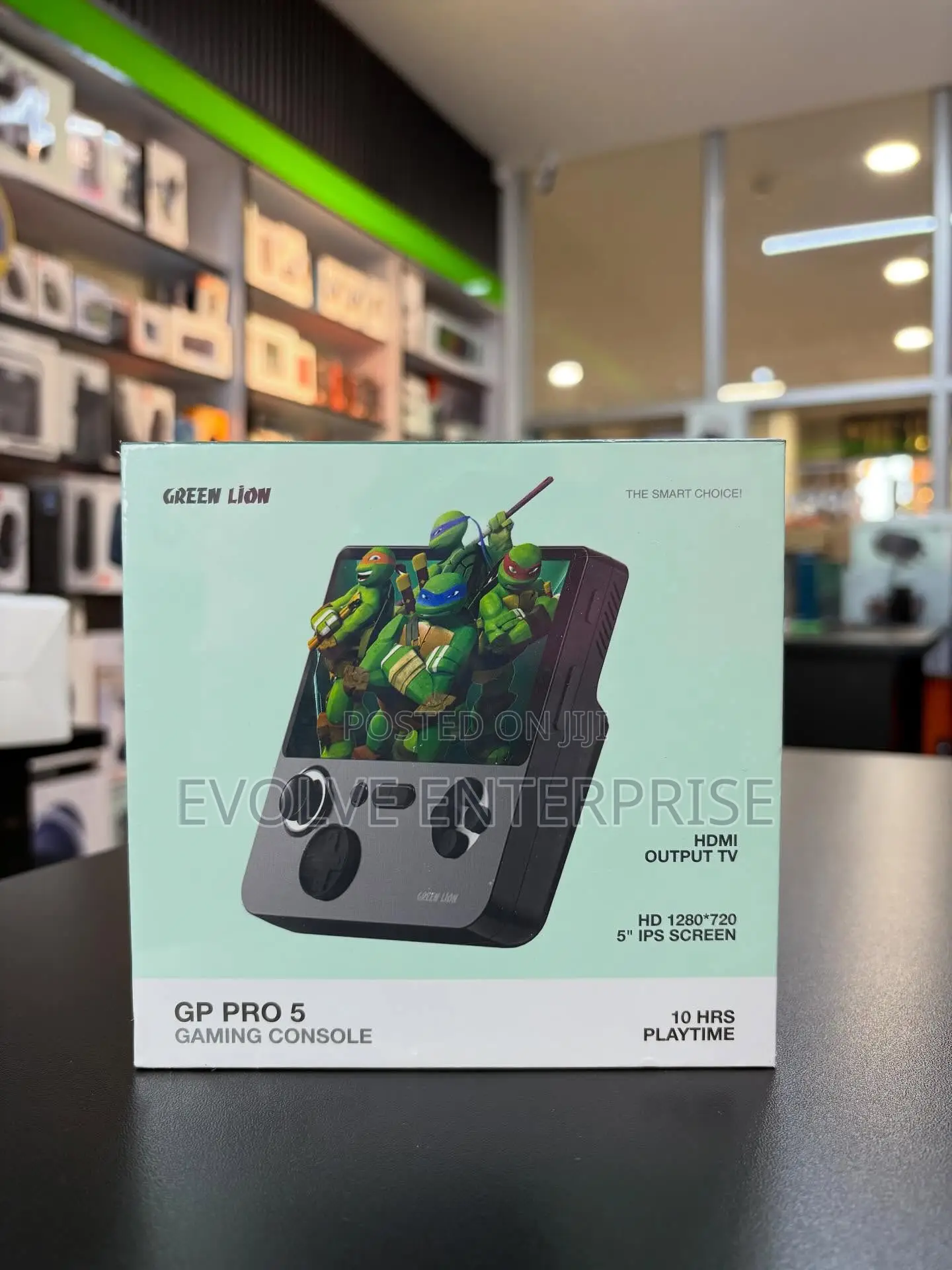 Green Lion Gp Pro 5 Handheld Game Console