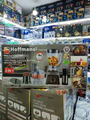 Hoffmans Multi-Function Food Processor, Model Hm-1265.