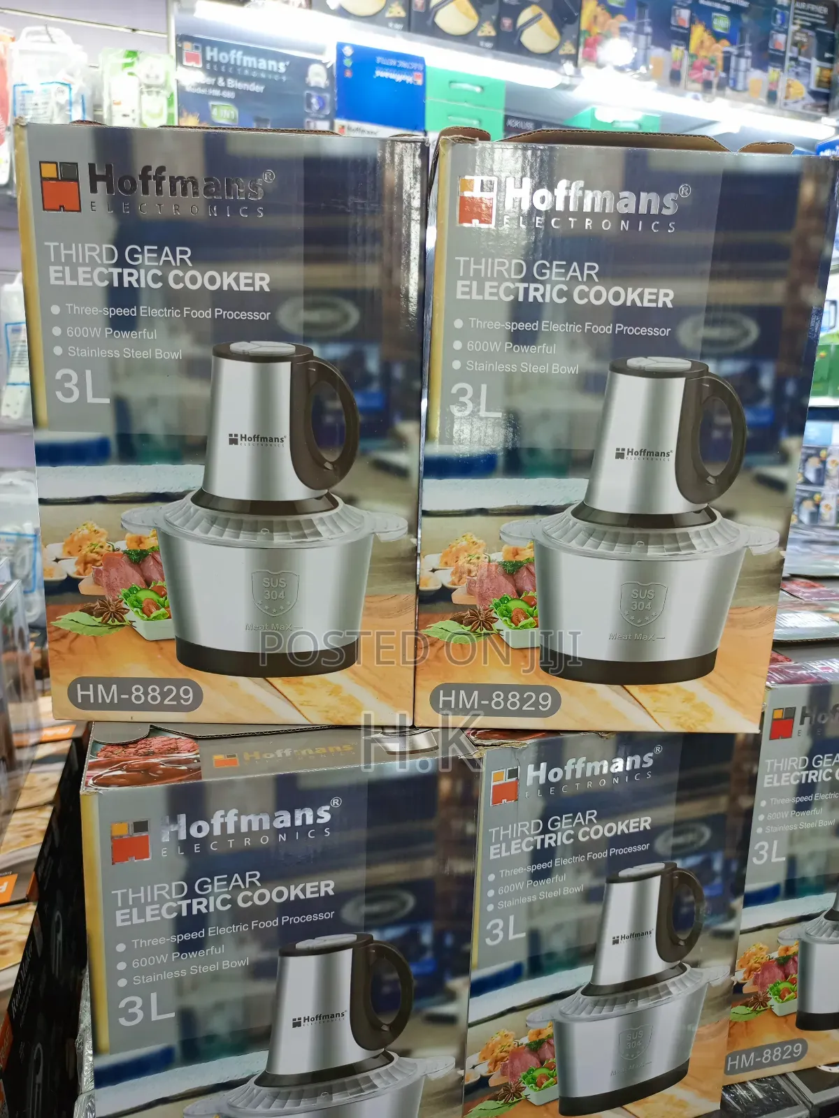 Hoffmans Hm-8829 Third Gear Electric Cooker