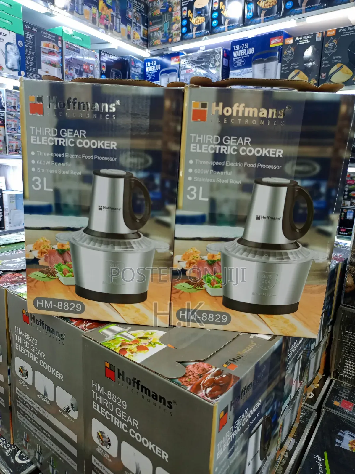 Hoffmans Hm-8829 Third Gear Electric Cooker