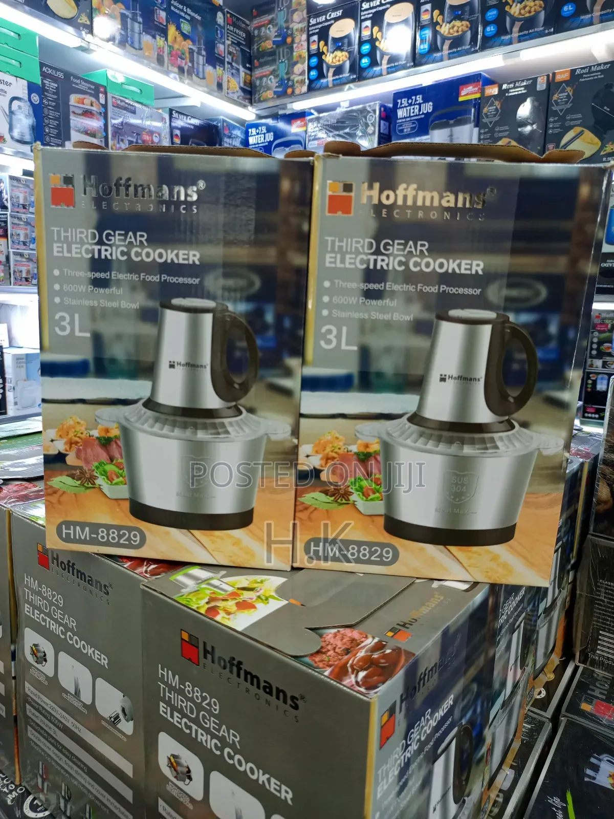 Hoffmans Hm-8829 Third Gear Electric Cooker
