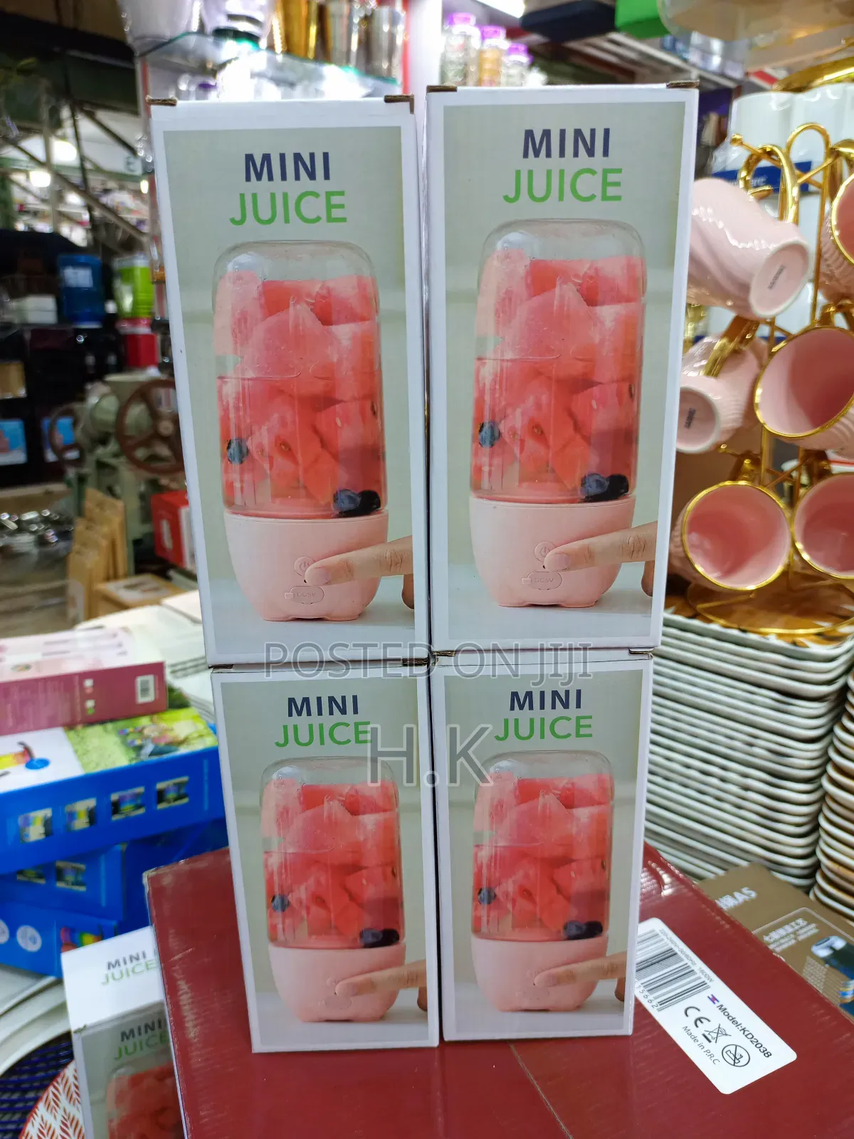 Portable, Usb-Rechargeable Electric Fruit Blender