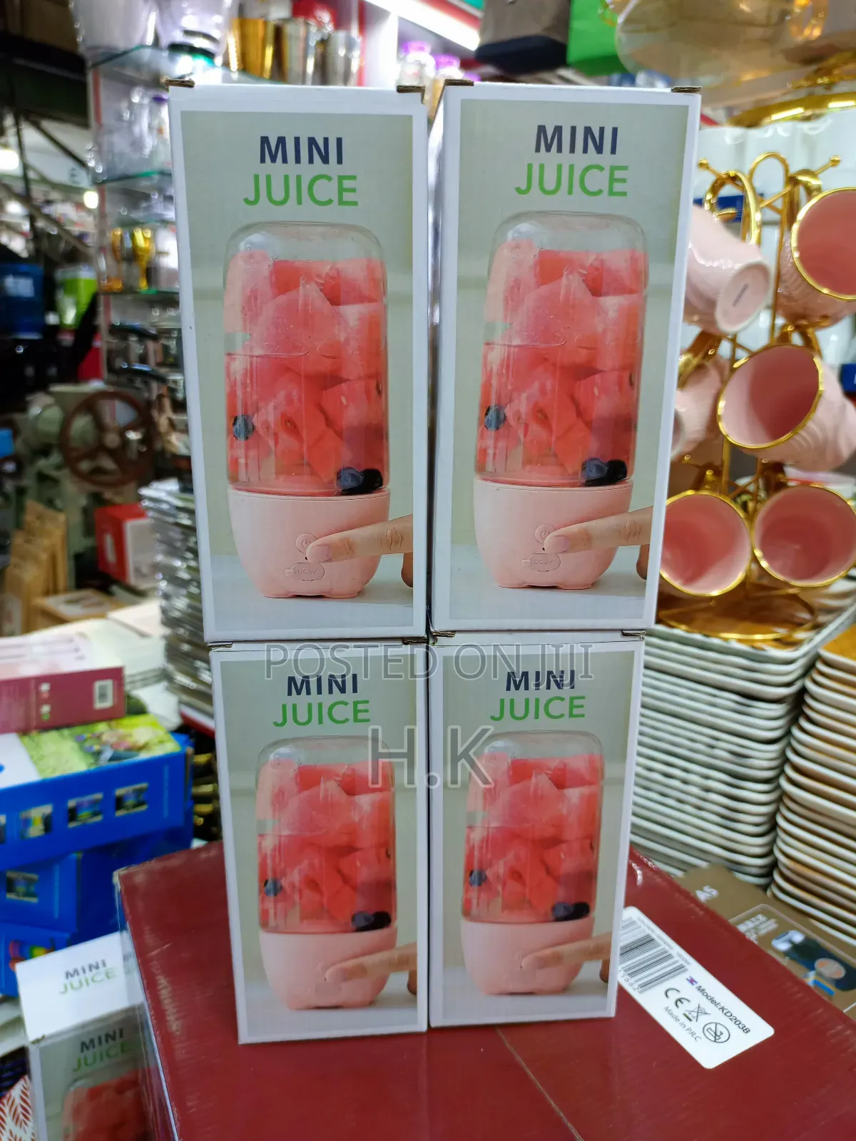 Portable, Usb-Rechargeable Electric Fruit Blender