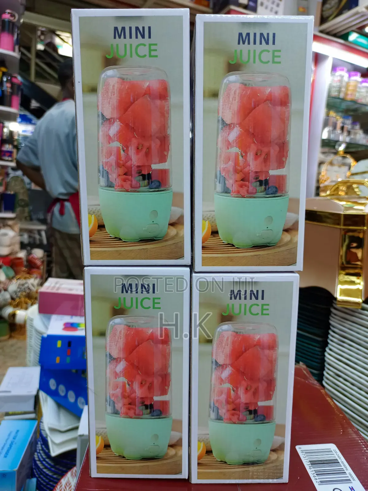 Portable, Usb-Rechargeable Electric Fruit Blender