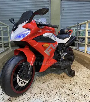 Big Rechargeable Toy Motorcycle Red