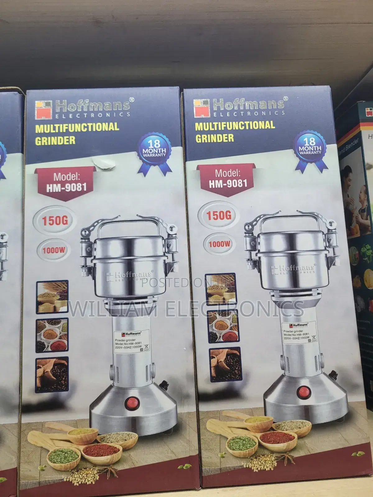 Hoffmans Multifunctional Grinder Hm-9081