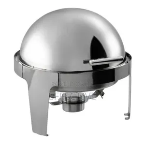 Round Roll-Top Chafing Dish
