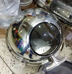 Round Roll-Top Chafing Dish