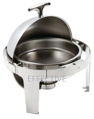 Round Roll-Top Chafing Dish