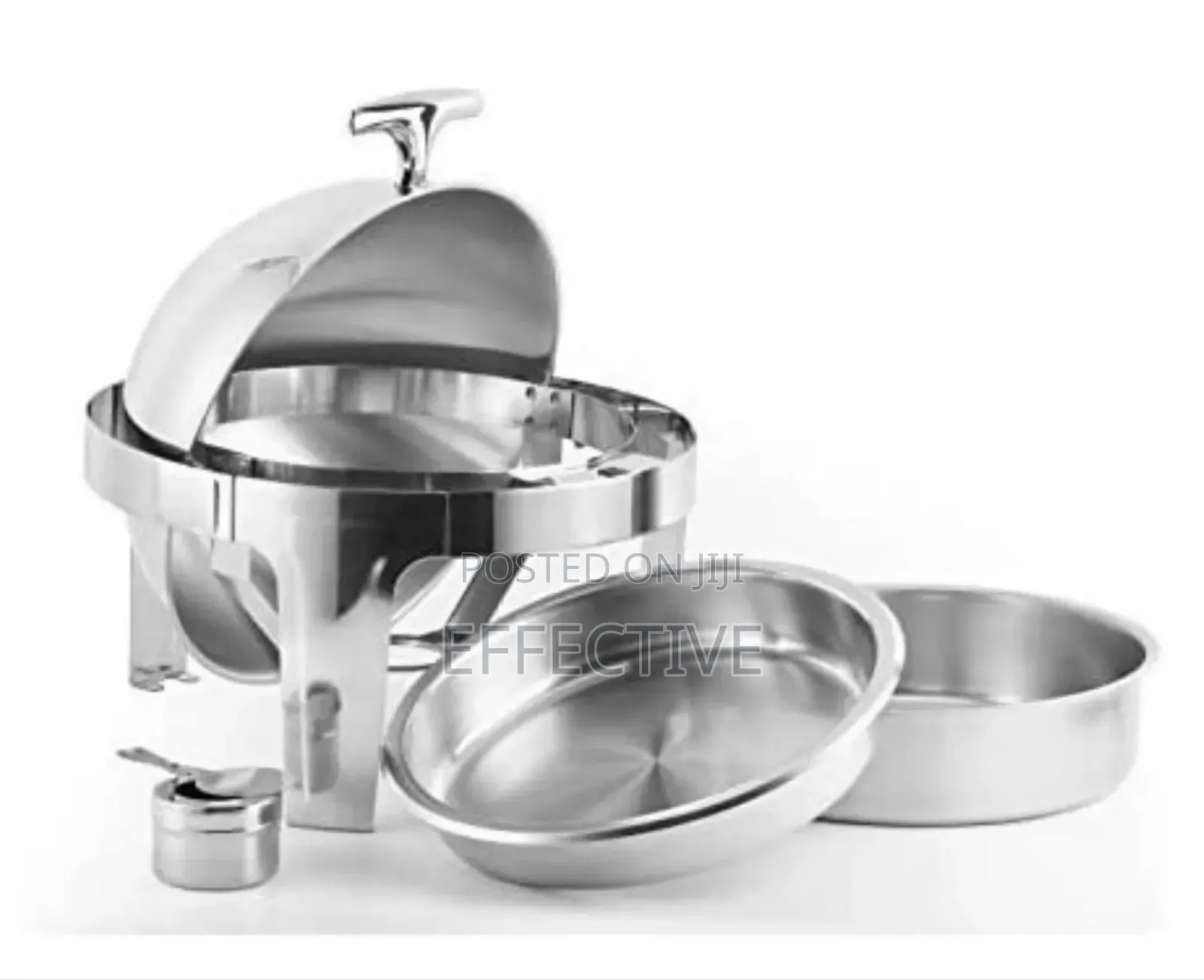 Round Roll-Top Chafing Dish