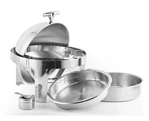 Round Roll-Top Chafing Dish