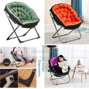 Saucer Chair Folding Foldable Moon Chair Sun