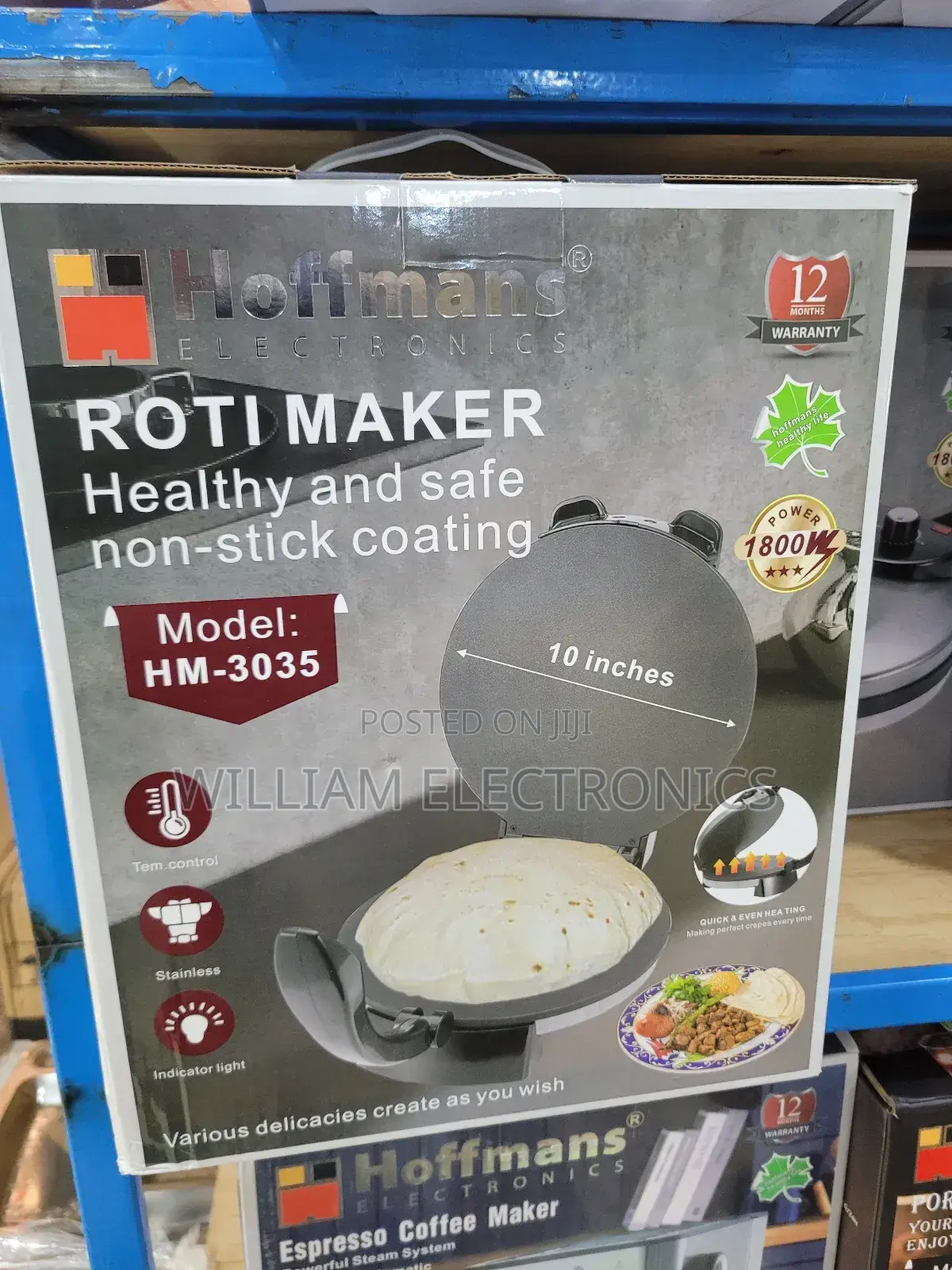 Hoffmans Roti Maker Hm-3035