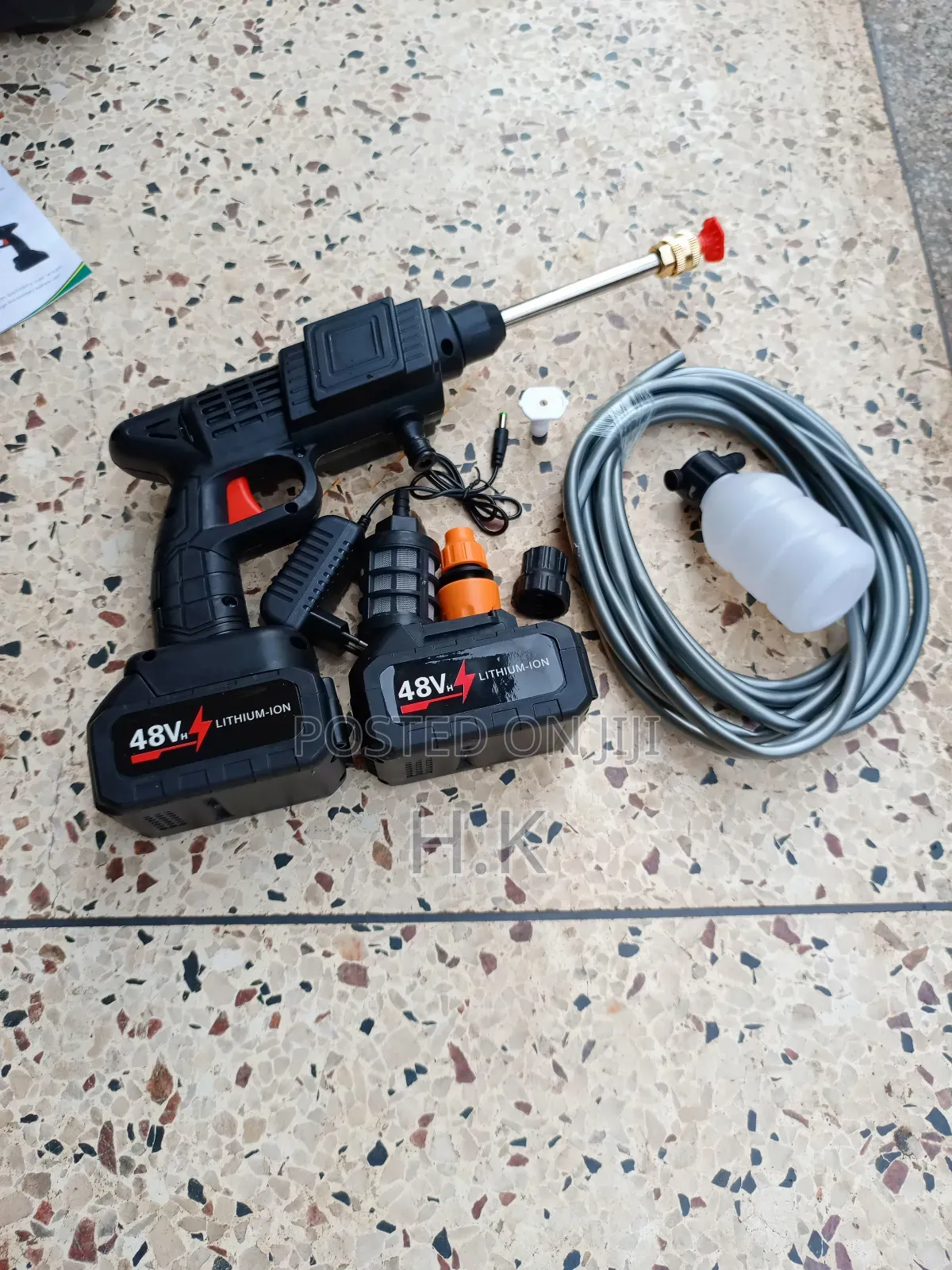 High-Pressure Car Washer.