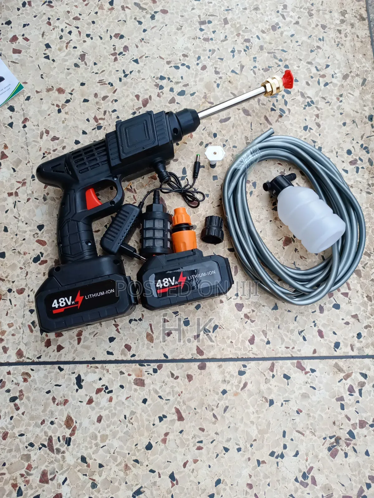 High-Pressure Car Washer.