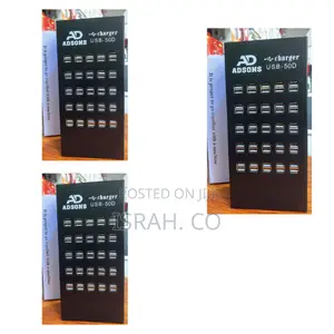 Usb Charger, Adson 50 Port Portable Usb Charging Station