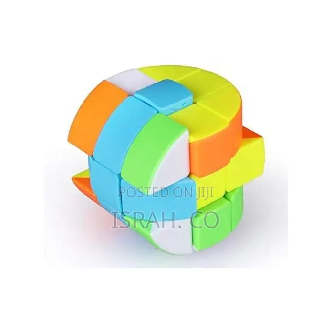 Cylinder 3x3 Stickerless Speed Cube 3x3x3