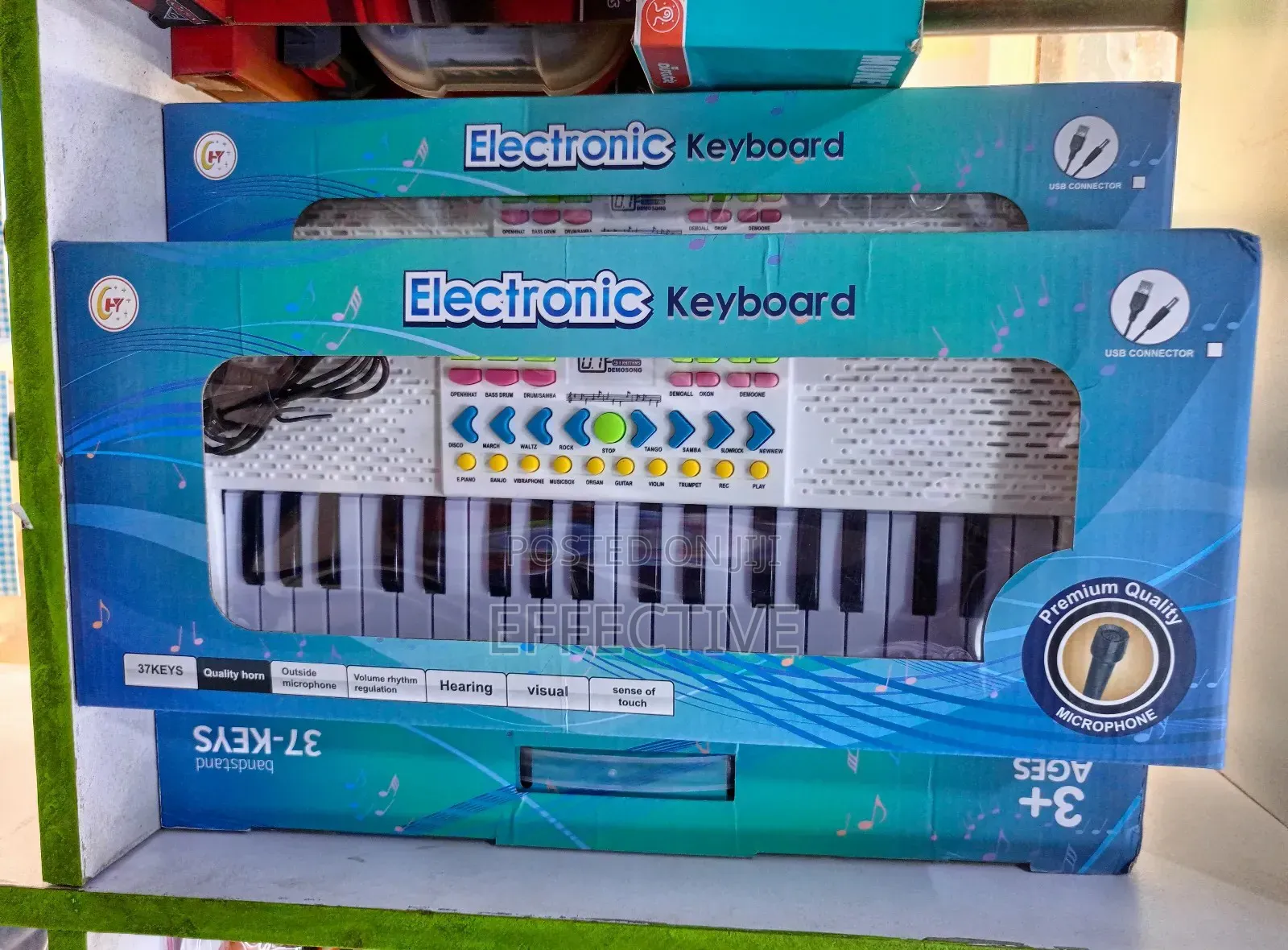 37-Key Electronic Keyboard