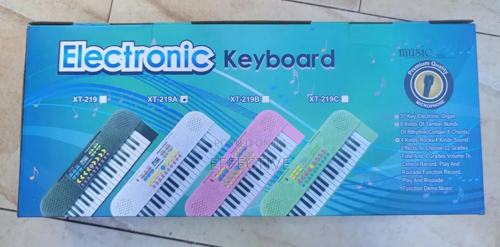 37-Key Electronic Keyboard