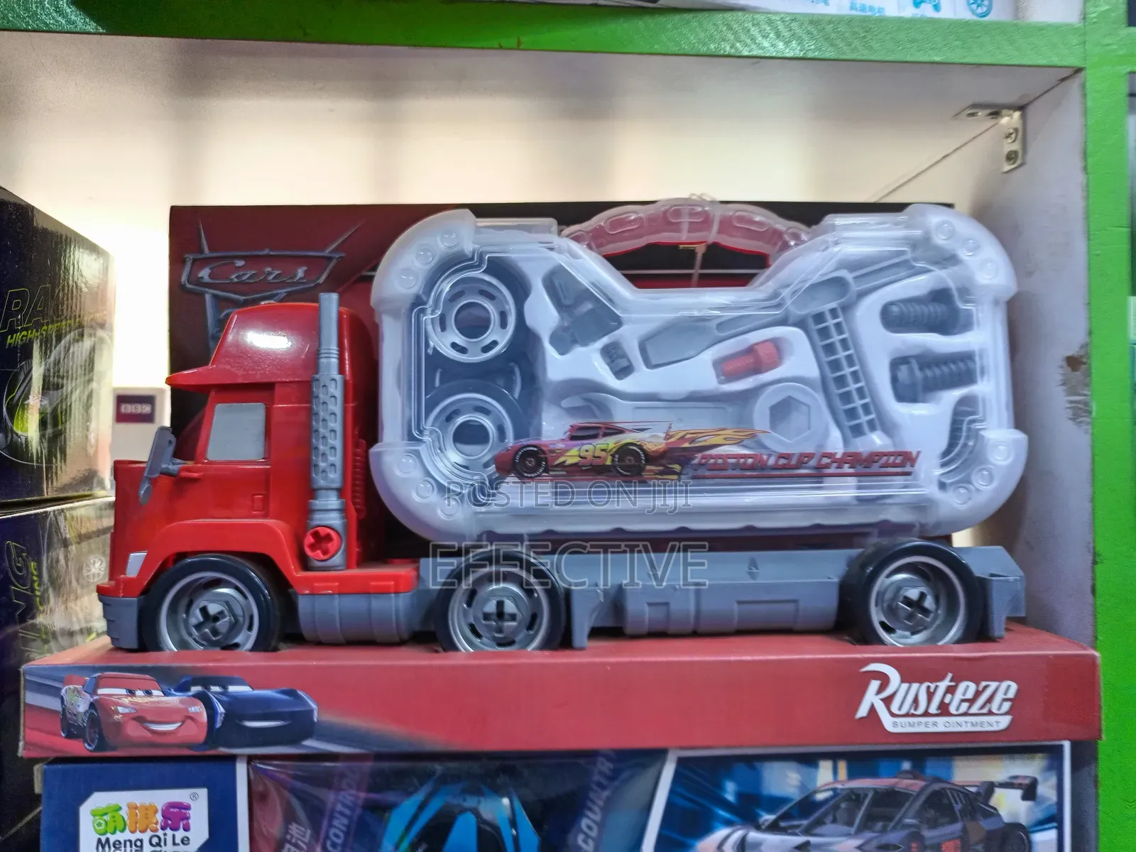 Piston Cup Champion With Lightning McQueen Artwork