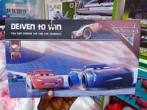 Piston Cup Champion With Lightning McQueen Artwork