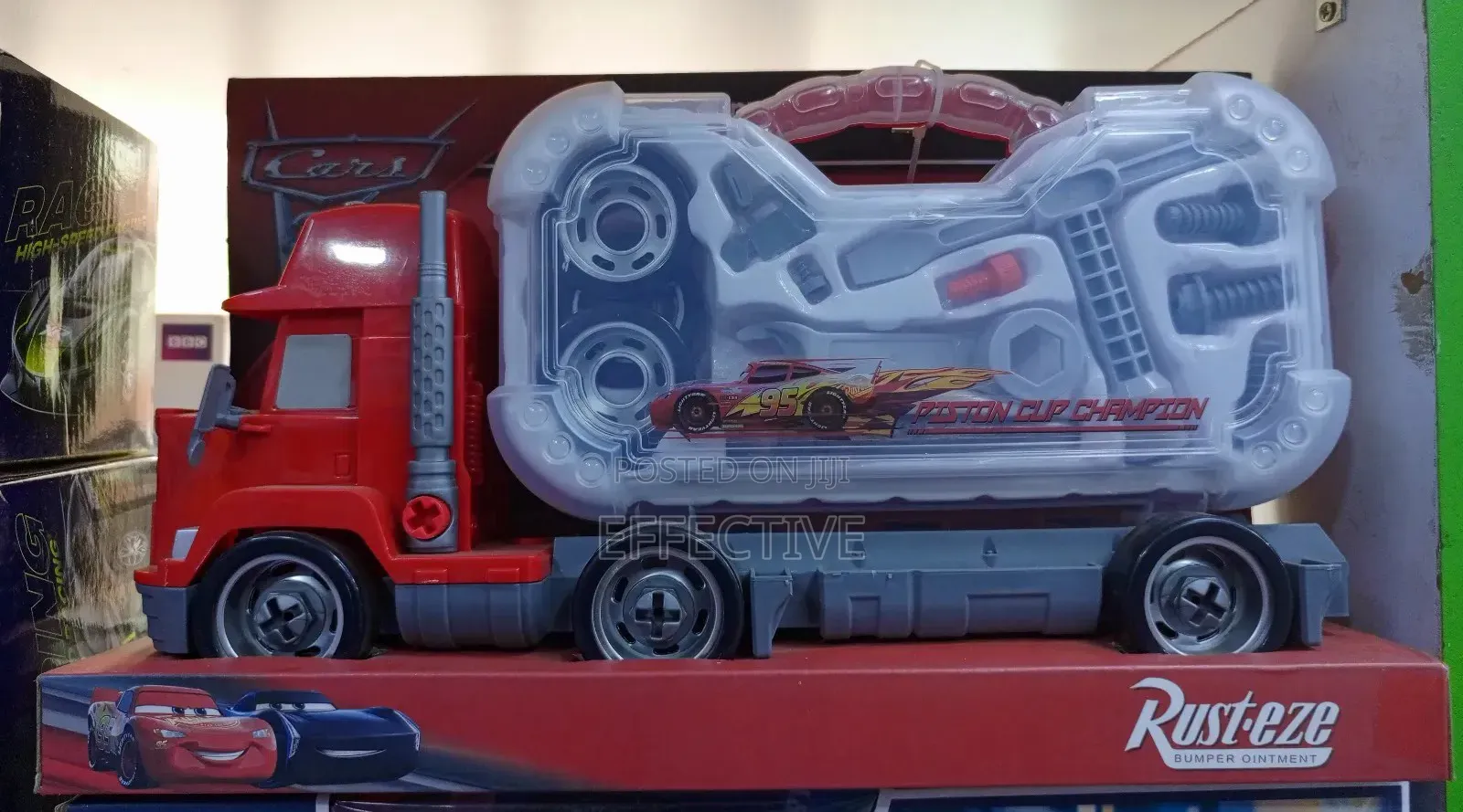 Piston Cup Champion With Lightning McQueen Artwork