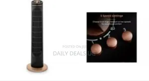 Digiwave 29" Oscillating Tower Fan With Timer for Keeping Cool