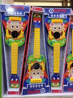 Fan Wingda Toy Guitars Designed for Children.