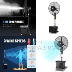 Industrial Misting Fan Commercial Pedestal Fan