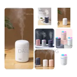 Portable Colorful Mini H2o Humidifier- Essential Oil Diffuser
