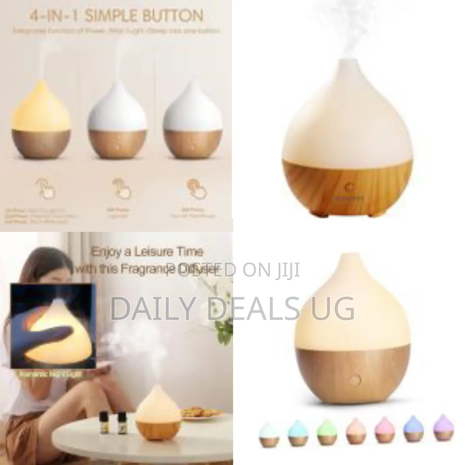 100ml Tabletop Small Aromatherapy Diffuser, Ultrasonic Diffusers