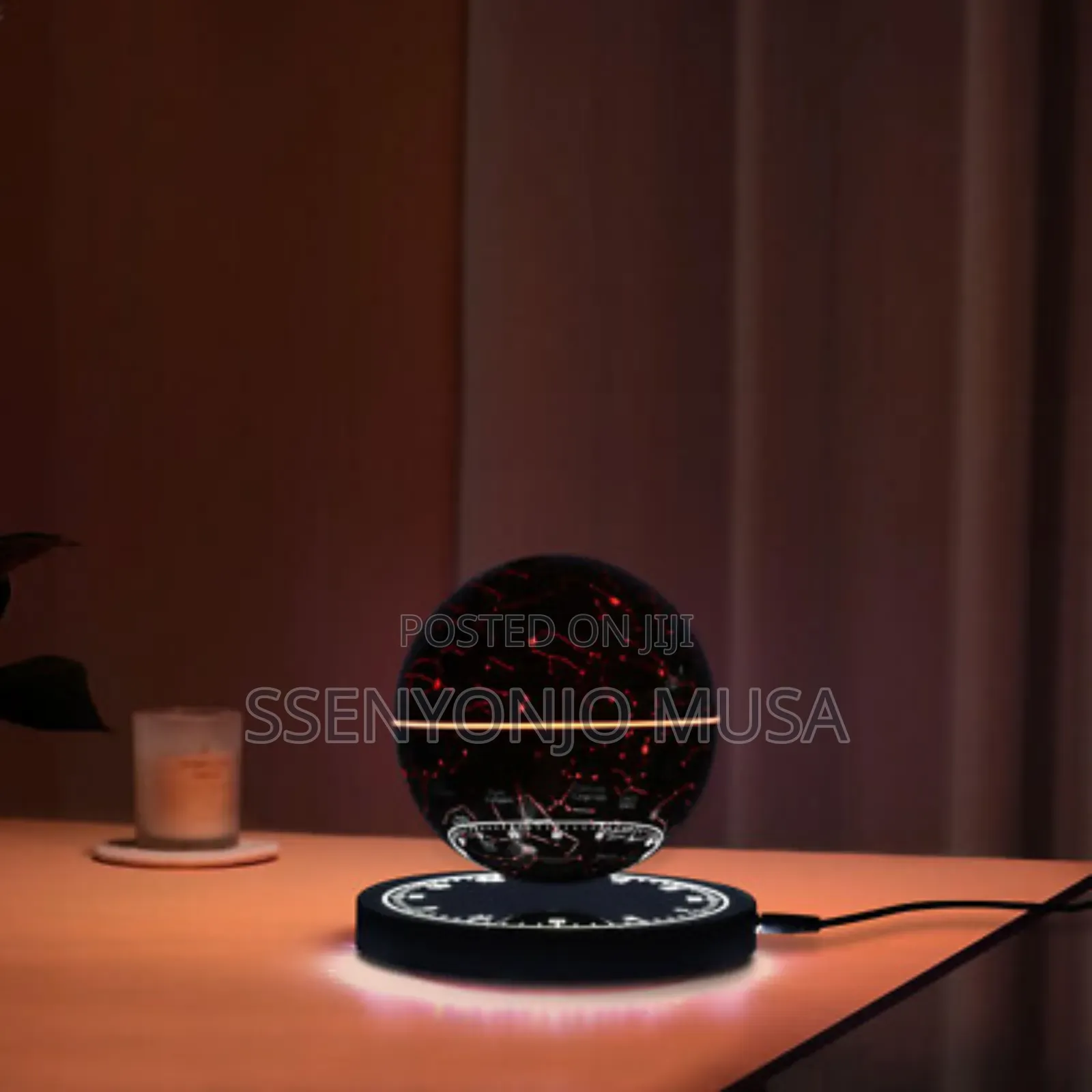 Magnetic Levitation Globe Night Light