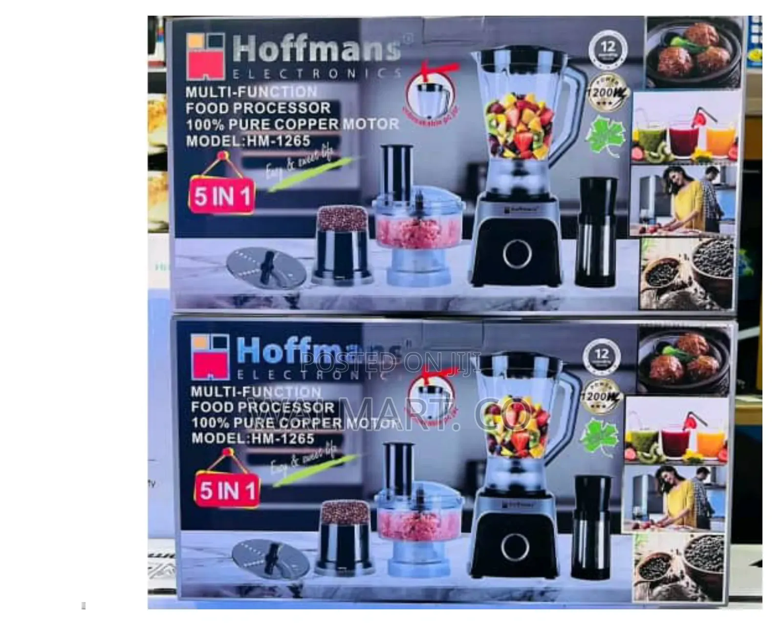 Hoffmans 5 in 1 Multifunctional Food Processor