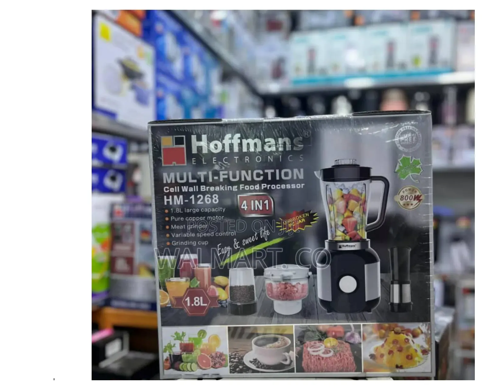 Hoffmans 4 in 1 Multifunctional Blender