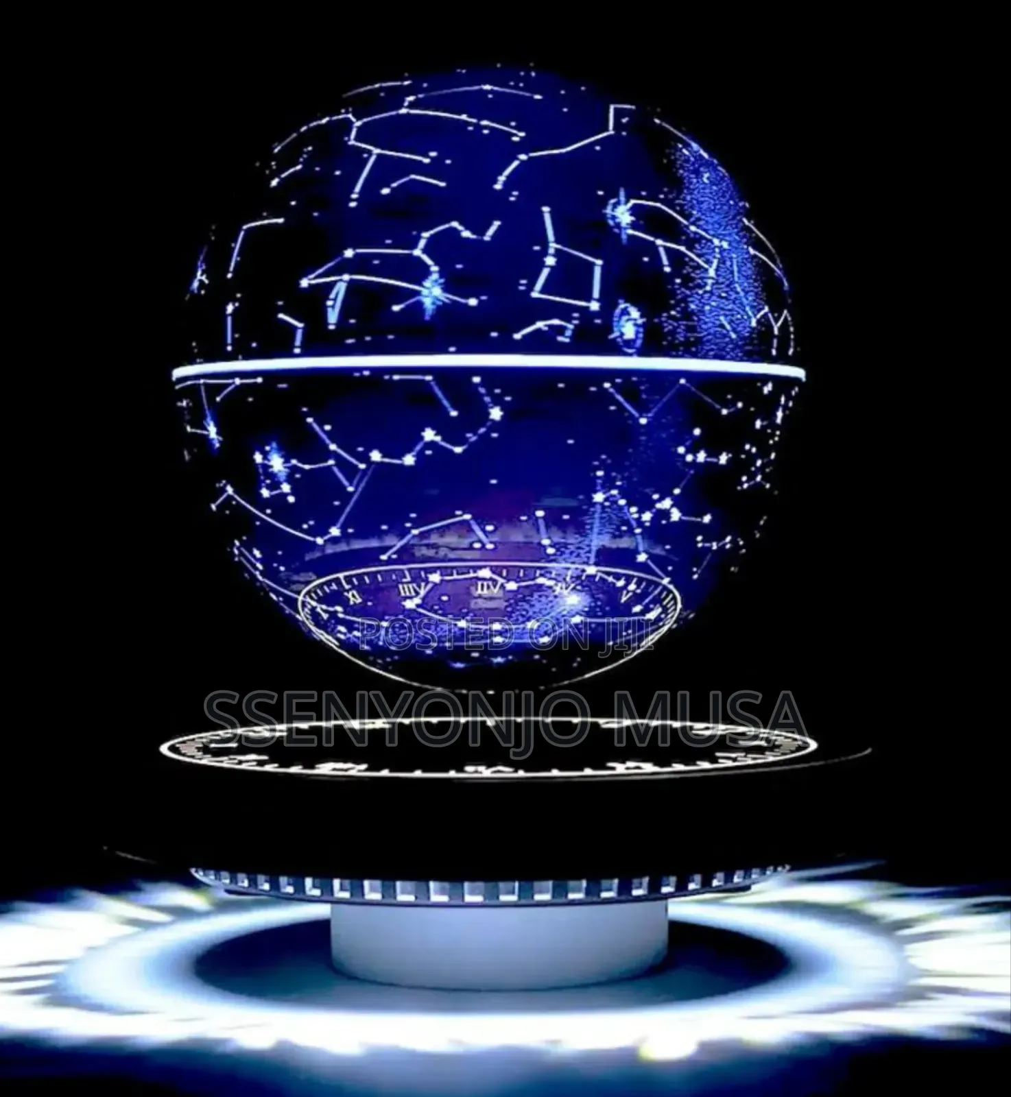 Magnetic Levitation Globe Night Light