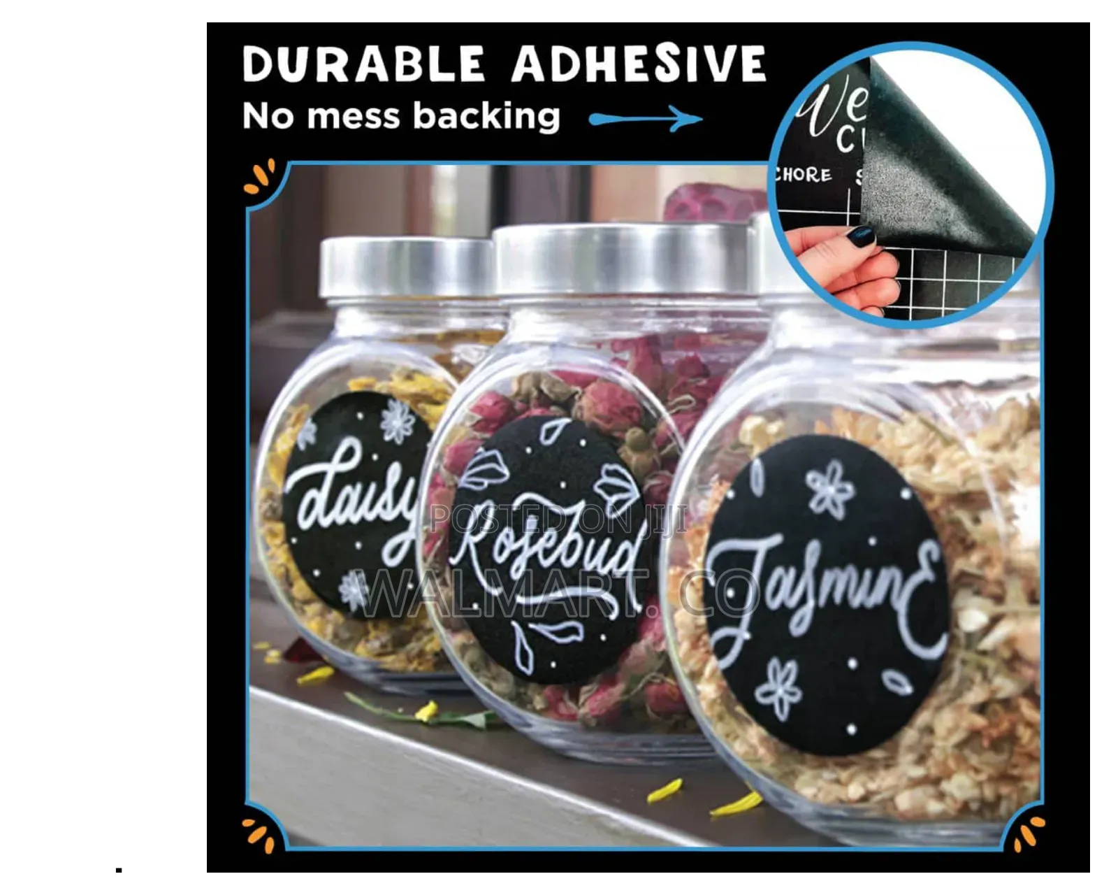 Waterproof Chalkboard Kitchen Label Stickers